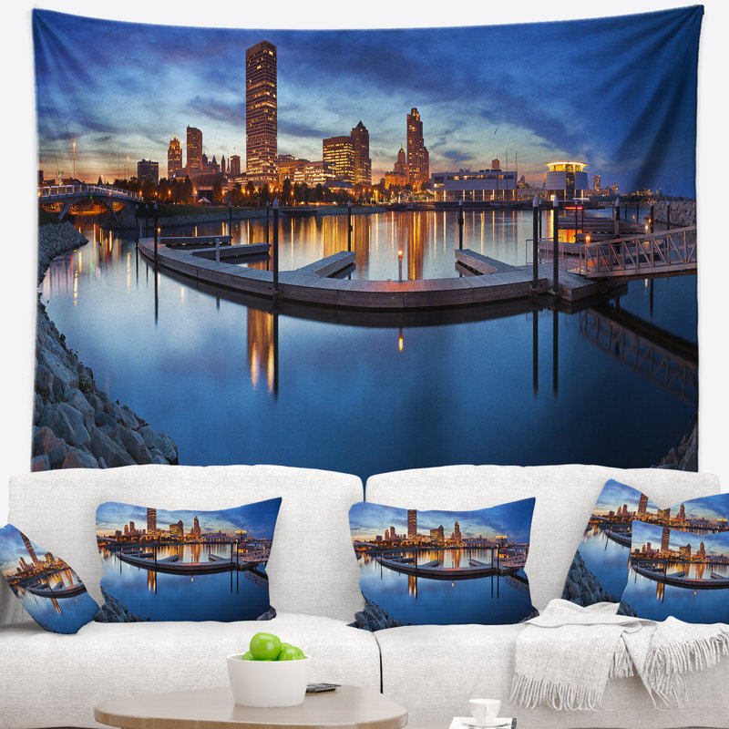 Polyester Tapestry, 50" H x 60" W
