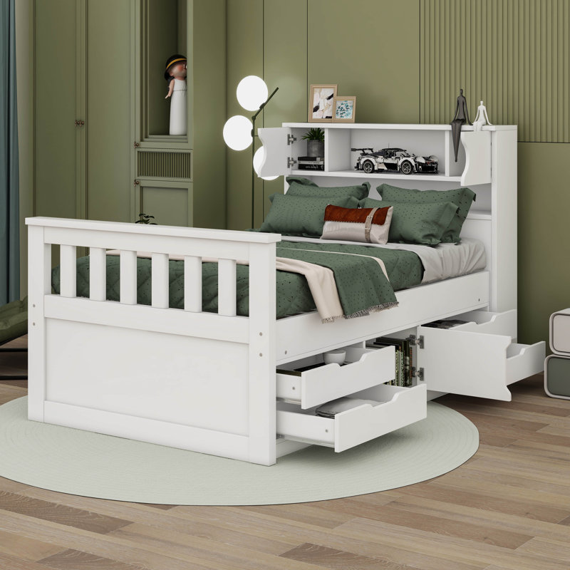 Uppingham Bookcase Storage Bed