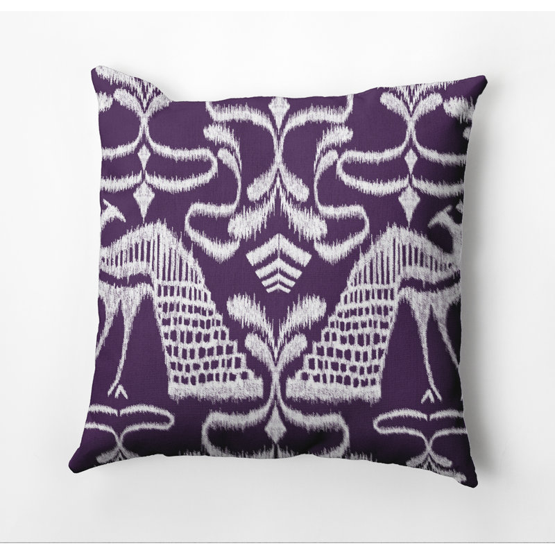 Housse et insert de coussin Tropical Resort, H 16 po x l 16 po x P 3 po, Mauve