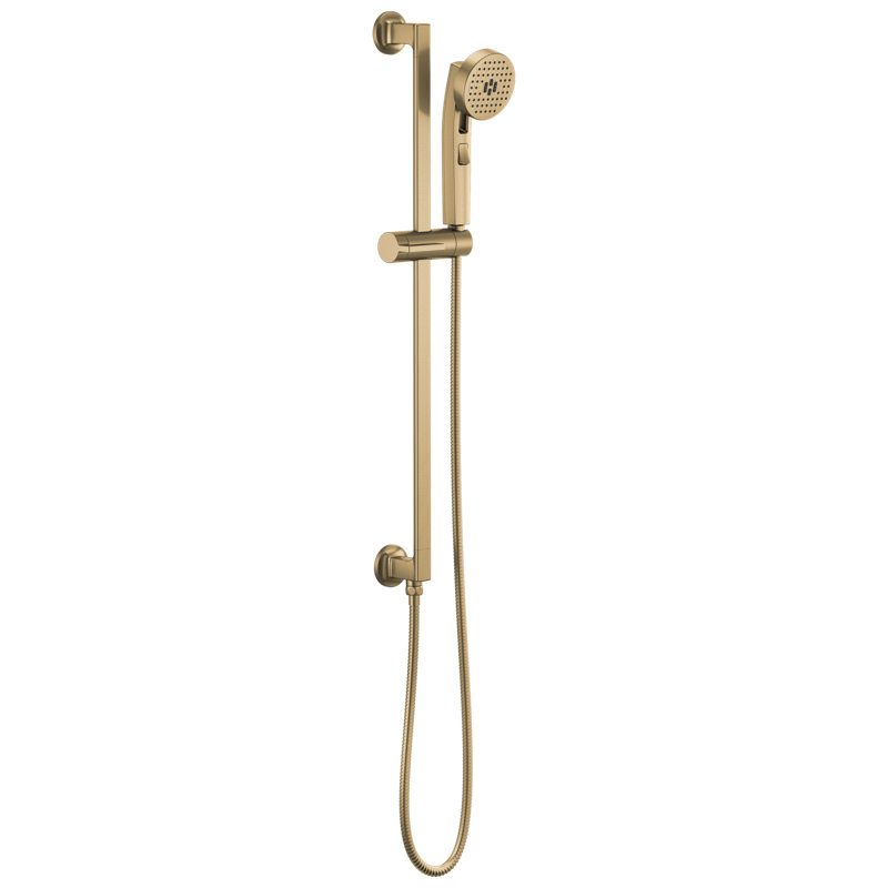 Kintsu® Multifunction Slide Bar Handshower, Luxe Gold