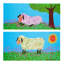 Happy Sheep - Wrapped Canvas Painting-1279354012