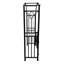 Arche de jardin en aluminium avec barrière-114351243