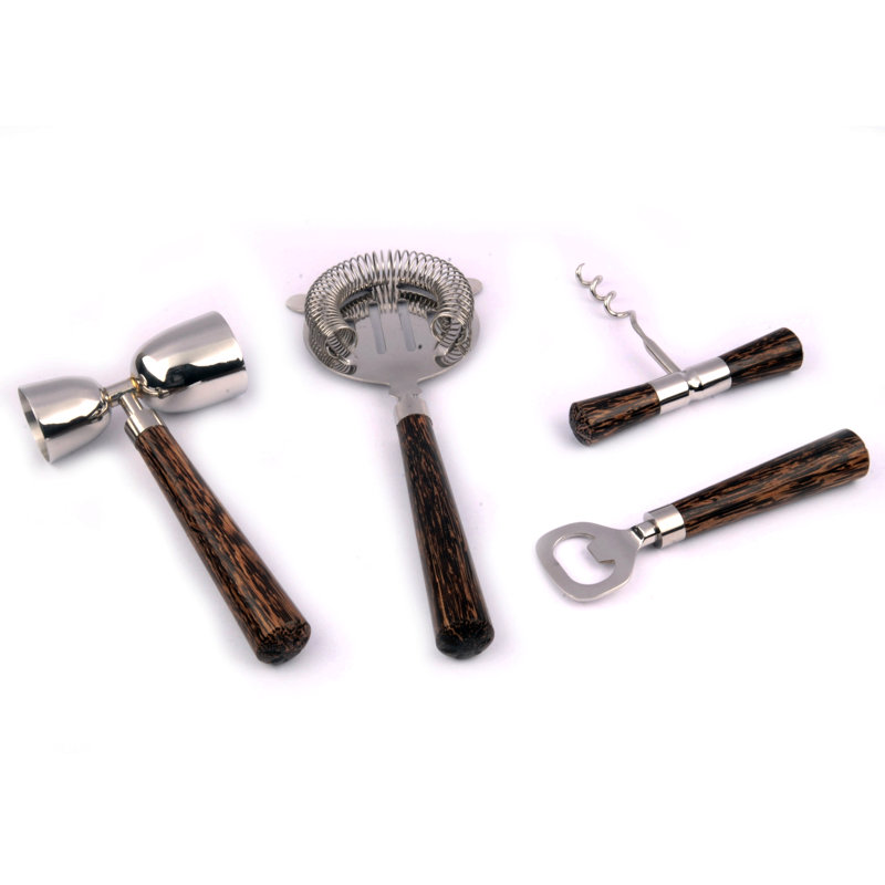Alizette Gold Brass Stainless Steel Bar Tool