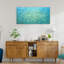 «Abstract Water Reflection», peinture sur toile tendue-1057959858-1057959863
