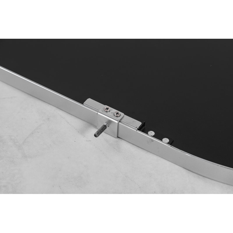 Miroir décoratif Isabella-Grace, H 35,83 po x l 24 po, Argent