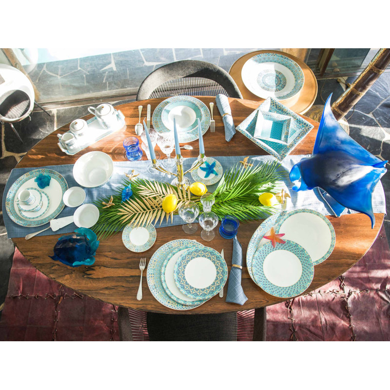 Portofino Porcelain Salad Serving Bowl