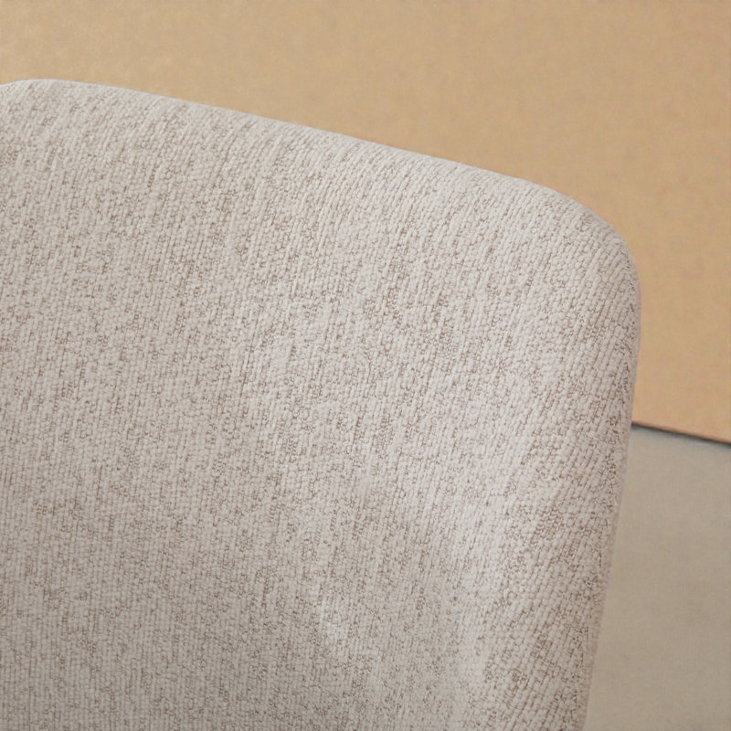 Chaise d'appoint rembourrée 21,45 po, Beige
