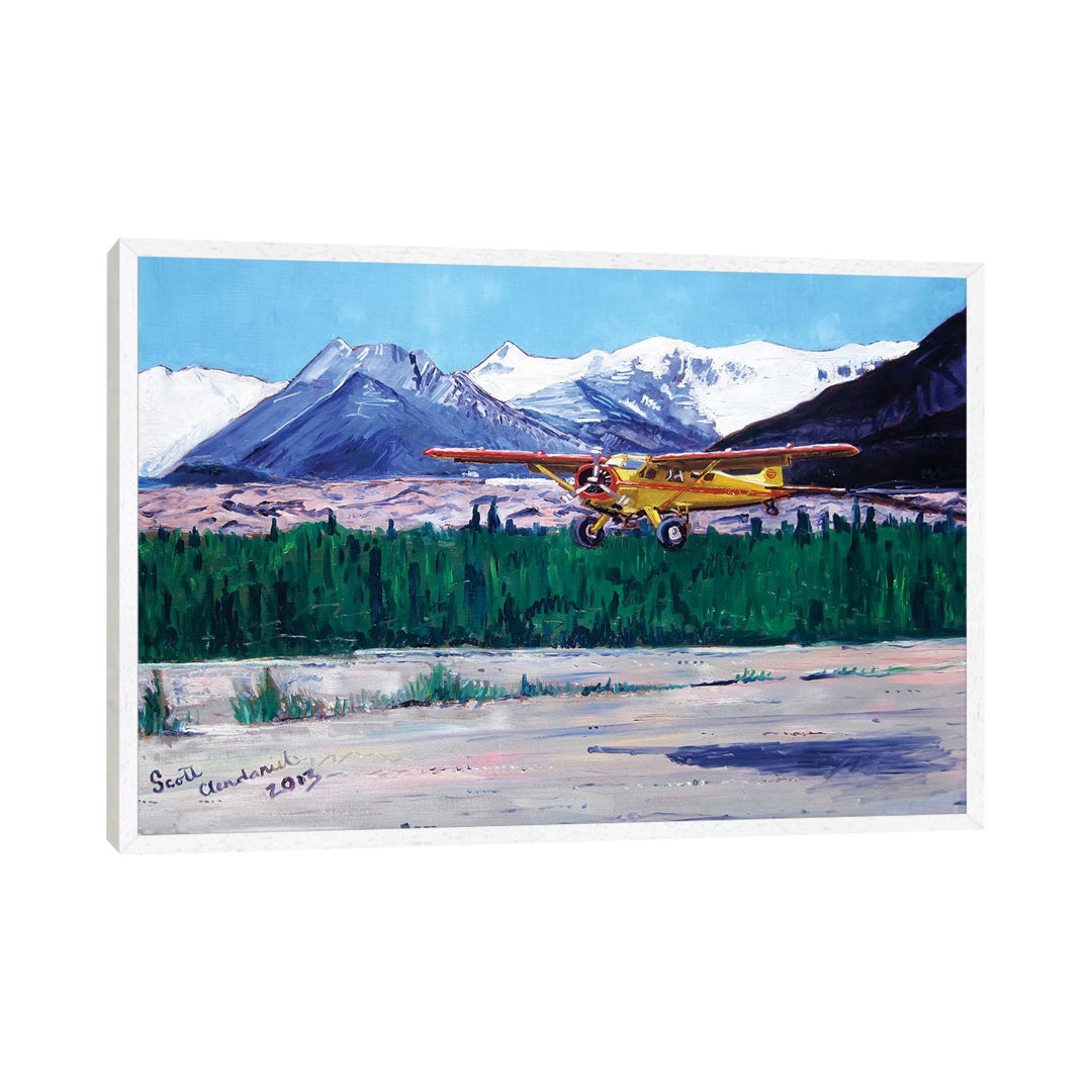 Wrangell Mountain Landing von Scott Clendaniel - Gallery-Wrapped Canvas Giclée