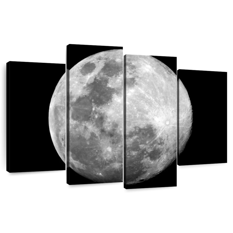 Oberle Simple Moon, 42" H x 68" W