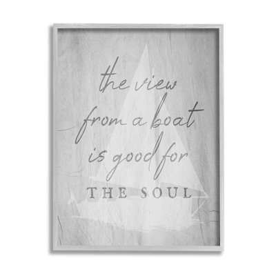 " View From Boat Good For Soul Phrase " by Lil' Rue