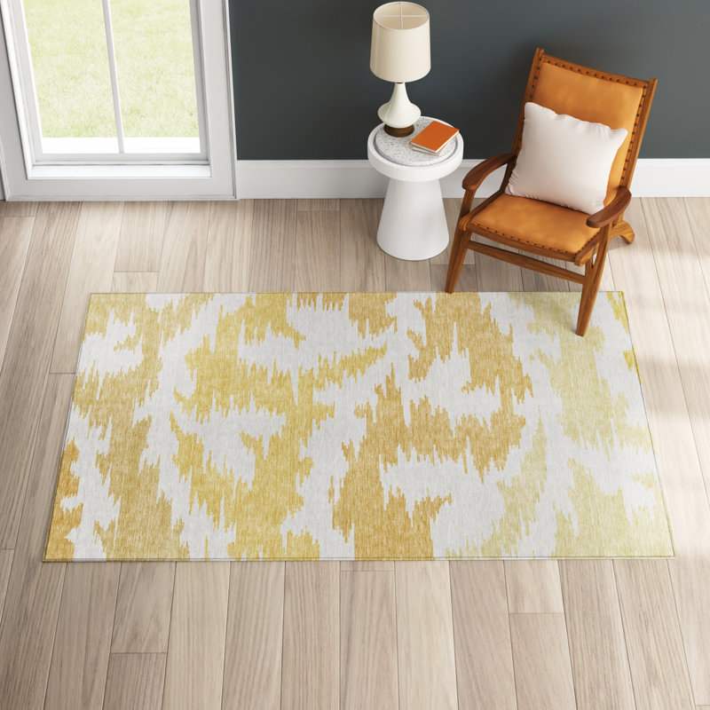 Tapis d'entrée / extérieur antidérapant Ceajay, Rectangle 5 pi x 7 pi 6 po
