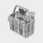 Front-Control, 48Db Dish-1183929365