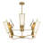 8 - Light Dimmable Geometric Chandelier