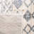 Triplett Fringe Shag Cream/Grey Area Rug-349872029