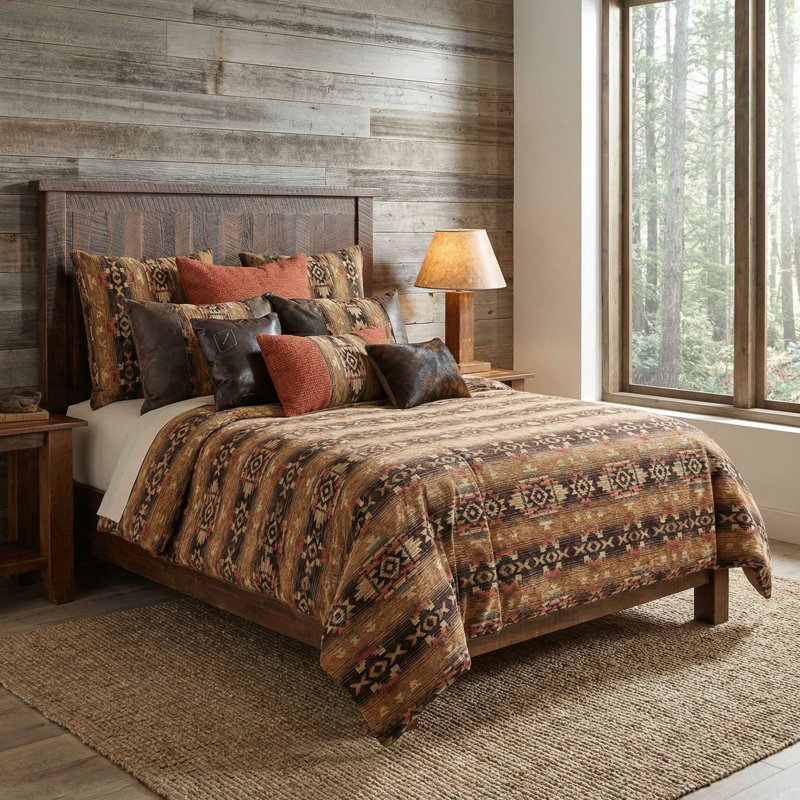 Wooded River Hitchin' Post Desert - Duvet - Cal King - 104x100, California King Duvet