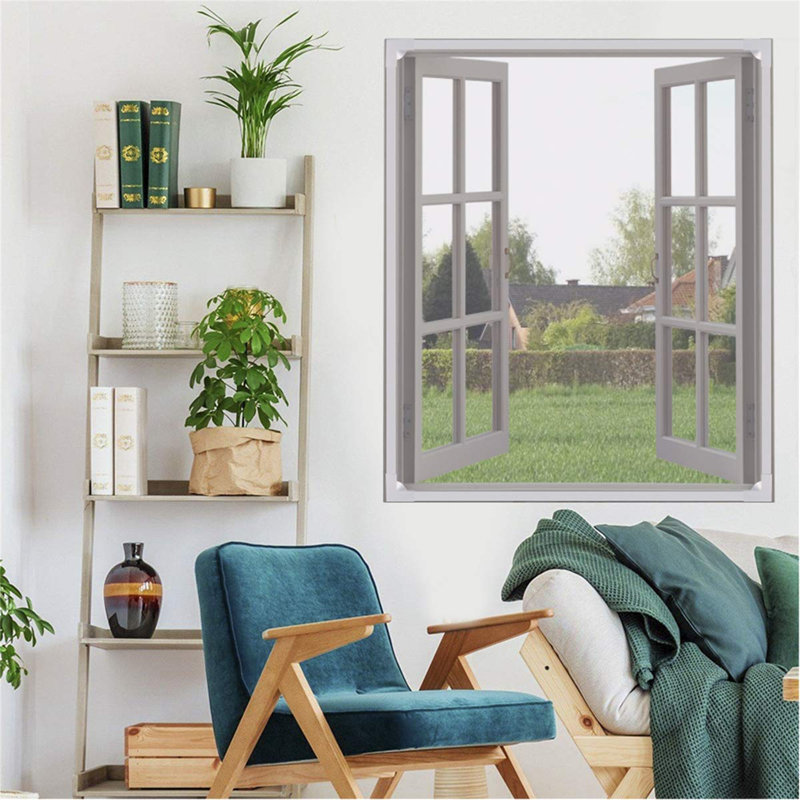 Addlie Rayon Curtain Hardware Accessory, 130cm H x 150cm W
