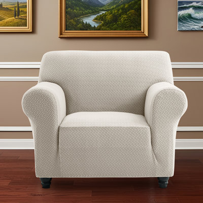 Luxury Microfiber Stretch Spandex Box Cushion Sofa Slipcover – Soft, Breathable, Wrinkle-Resistant & Durable Anti-Slip Furniture Protector