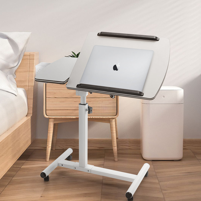 Adjustable Metal Base Computer Desk