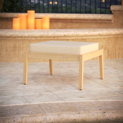 Sunbrella® Outdoor 3.5'' Ottoman Seat Cushion