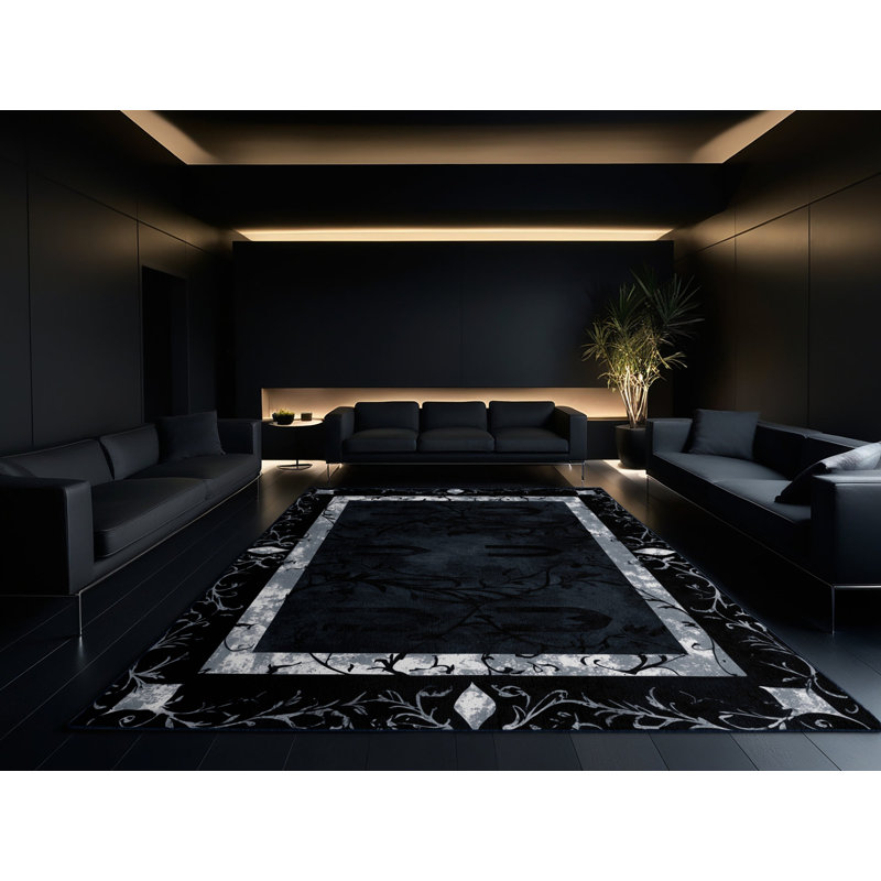 Tapis granit fleuri, Rectangulaire 8 pi x 10 pi