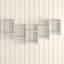 Dillow 10 Piece Floating Shelf Modern Wall-Mounted Storage and Display-32302057