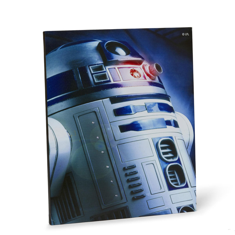 «Star Wars Illuminated», impression sur toile tendue