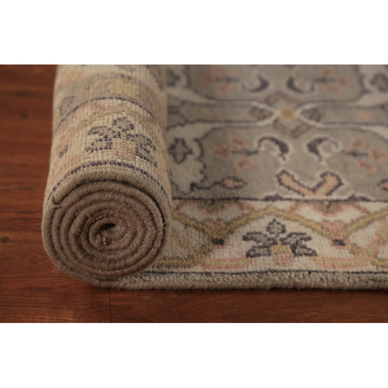 Tapis de couloir indien Oushak 3 x 8