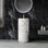 Lavabo de salle de bain piédestal autoportant 34 po