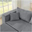 Canapé modulaire compact en velours côtelé modulaire compact avec un style minimaliste moderne-1713954326