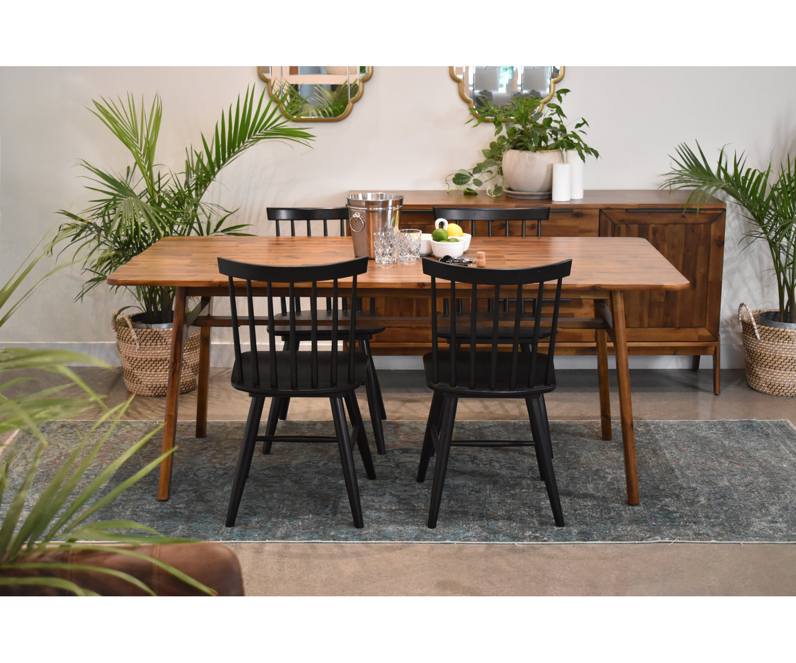 Lito 71" Acacia Dining Table