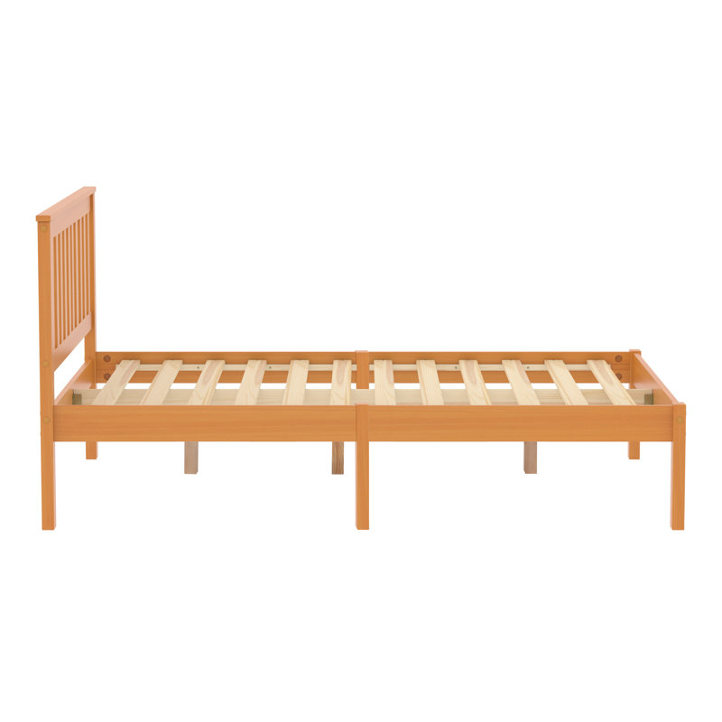 Alam Bed Frame, Pine, Small Double (4')