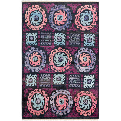 Quinessa One-of-a-Kind 6' X 9' 2010s Wool Area Rug in