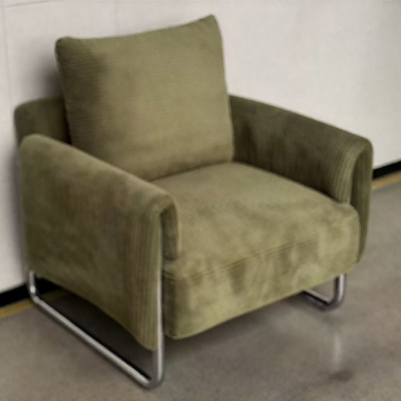 Upholstered Accent Chair, Beige