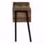 Table d'appoint, table d'appoint, table de bout, table de chevet, lampe, stratifié, métal, contemporain, moderne-2100739777-2100739778