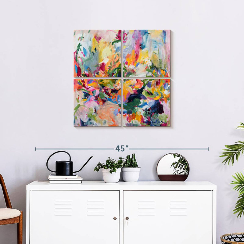 Avery In The Springtime, 26" H x 26" W