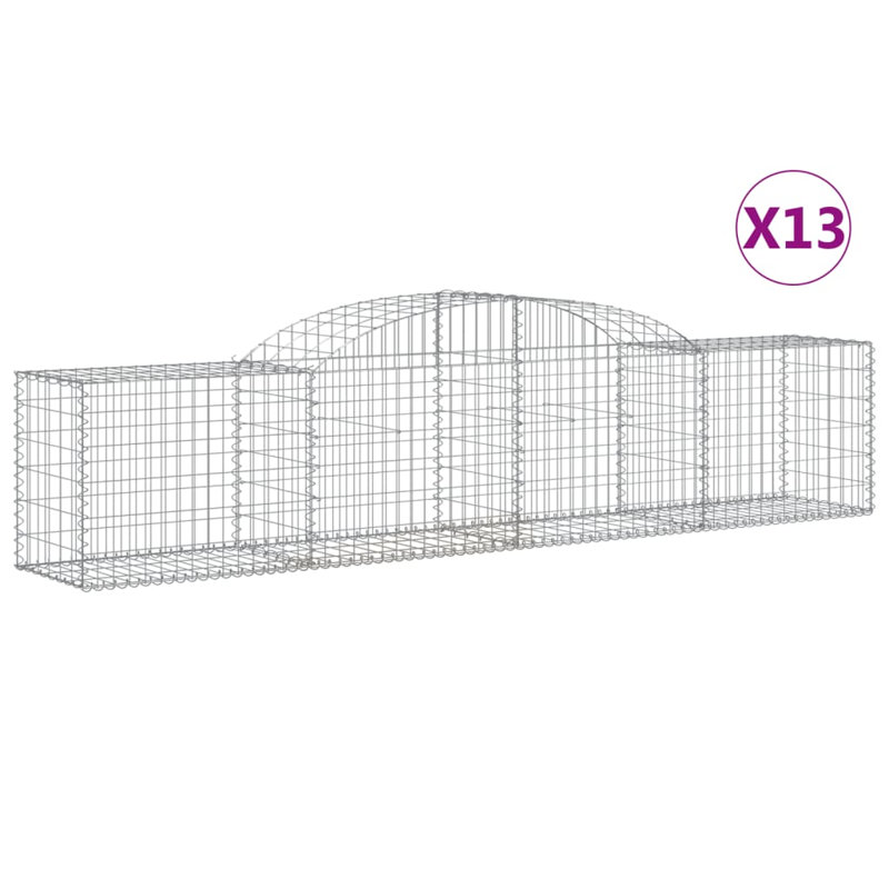 Briceida Silver Galvanised Iron, 80cm H x 300cm W x 50cm D