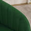 Chaise de bureau ergonomique en velours - Siège réglable et confortable pour une utilisation prolongée à la maison ou dans la chambre.