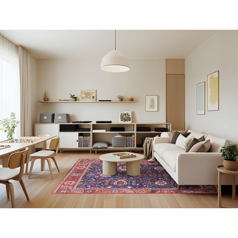 Oesch Oriental Indoor Rug, Rectangle 7' x 9'