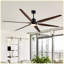 Ventilateur de plafond 66 pouces Farmhouse Rustic