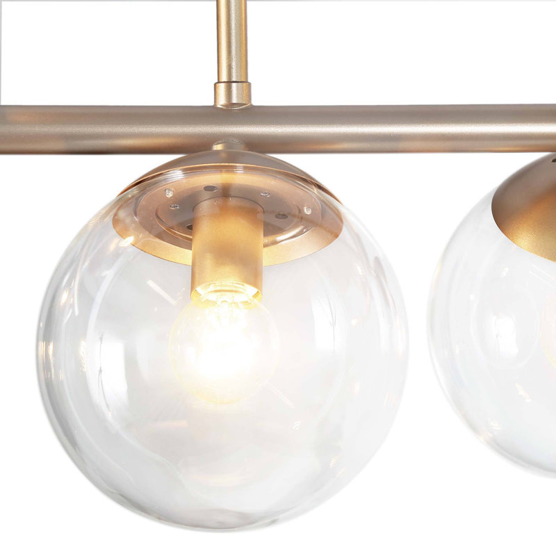 6 - Light Dimmable Empire Chandelier