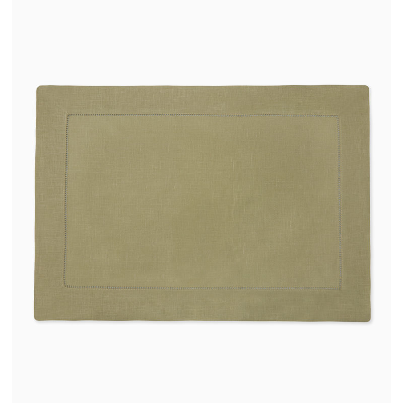 Festival Linen Rectangle Placemats, Willow
