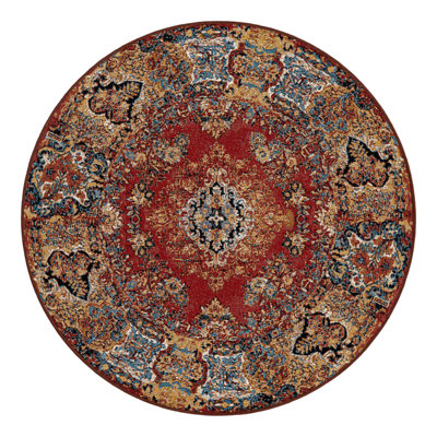 Indoor/Outdoor Traditional Area Rug