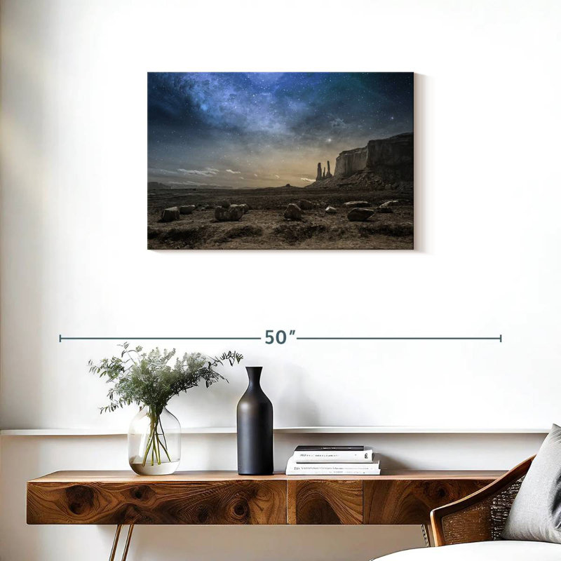 Ciel nocturne simple Alvord, H 20 po x l 30 po