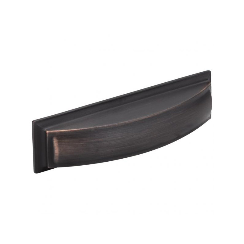 Annadale Cup/Bin Pull, 3 3/4", Brushed Oil Rubbed Bronze
