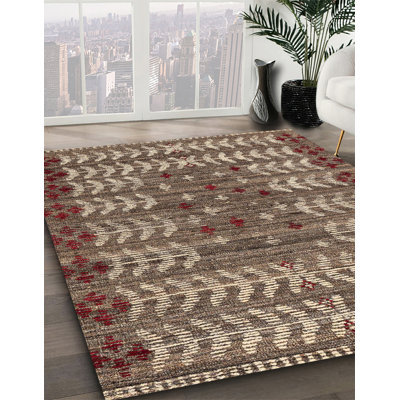 Tapis abstrait moderne 4838