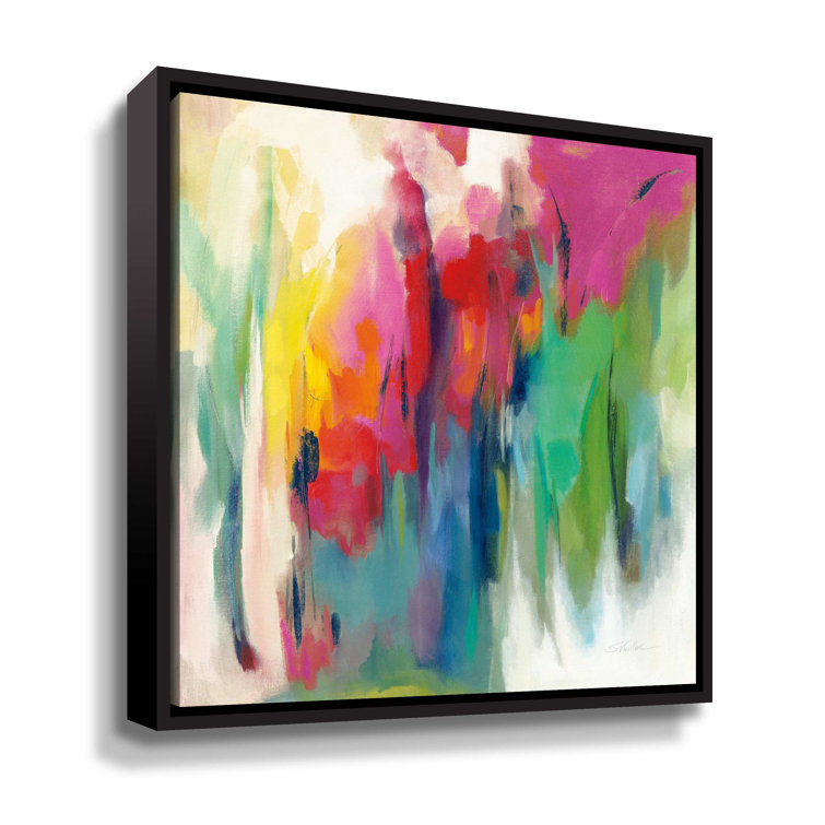 Wrought Studio Bright March Rainbow - Painting On Canvas 