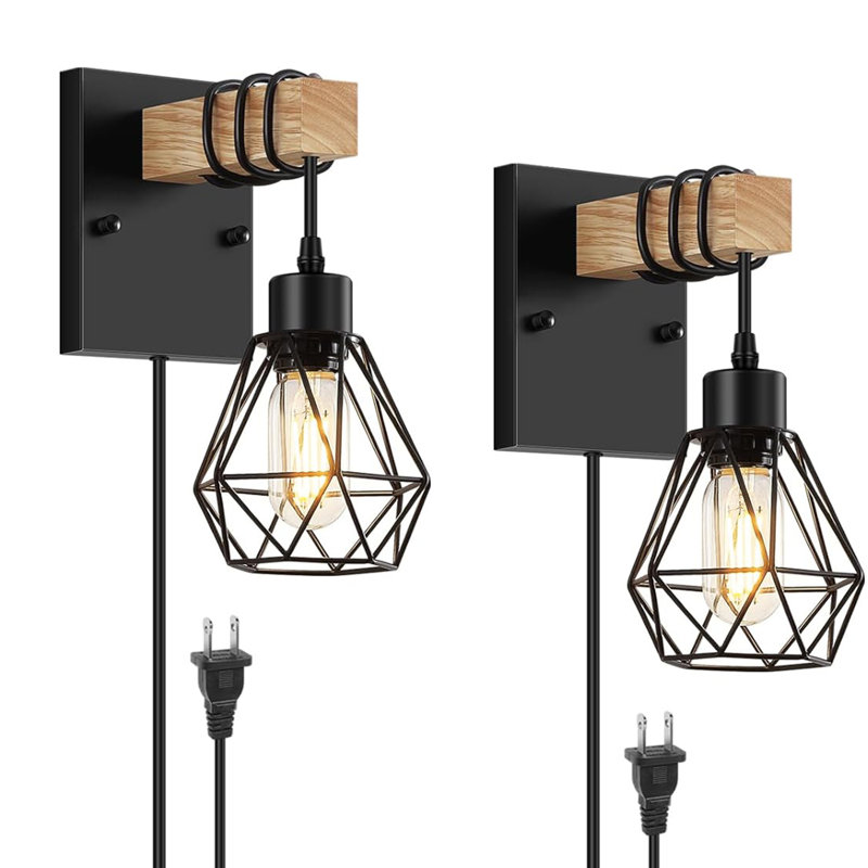 Lumière de meuble-lavabo à intensité variable, Noir