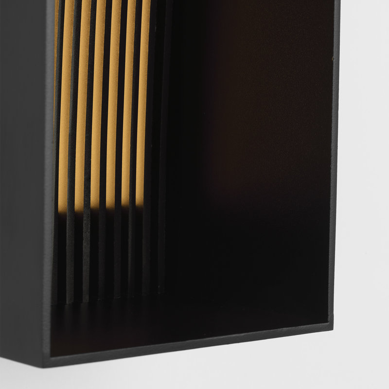 Strum LED Outdoor Sconce, 21.1" H x 4.5" W x 3.8" D