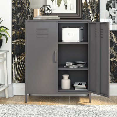 Manushe 2 -Door 2 -Shelf
