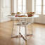 Round Metal Base Dining Table-611522172-611522175
